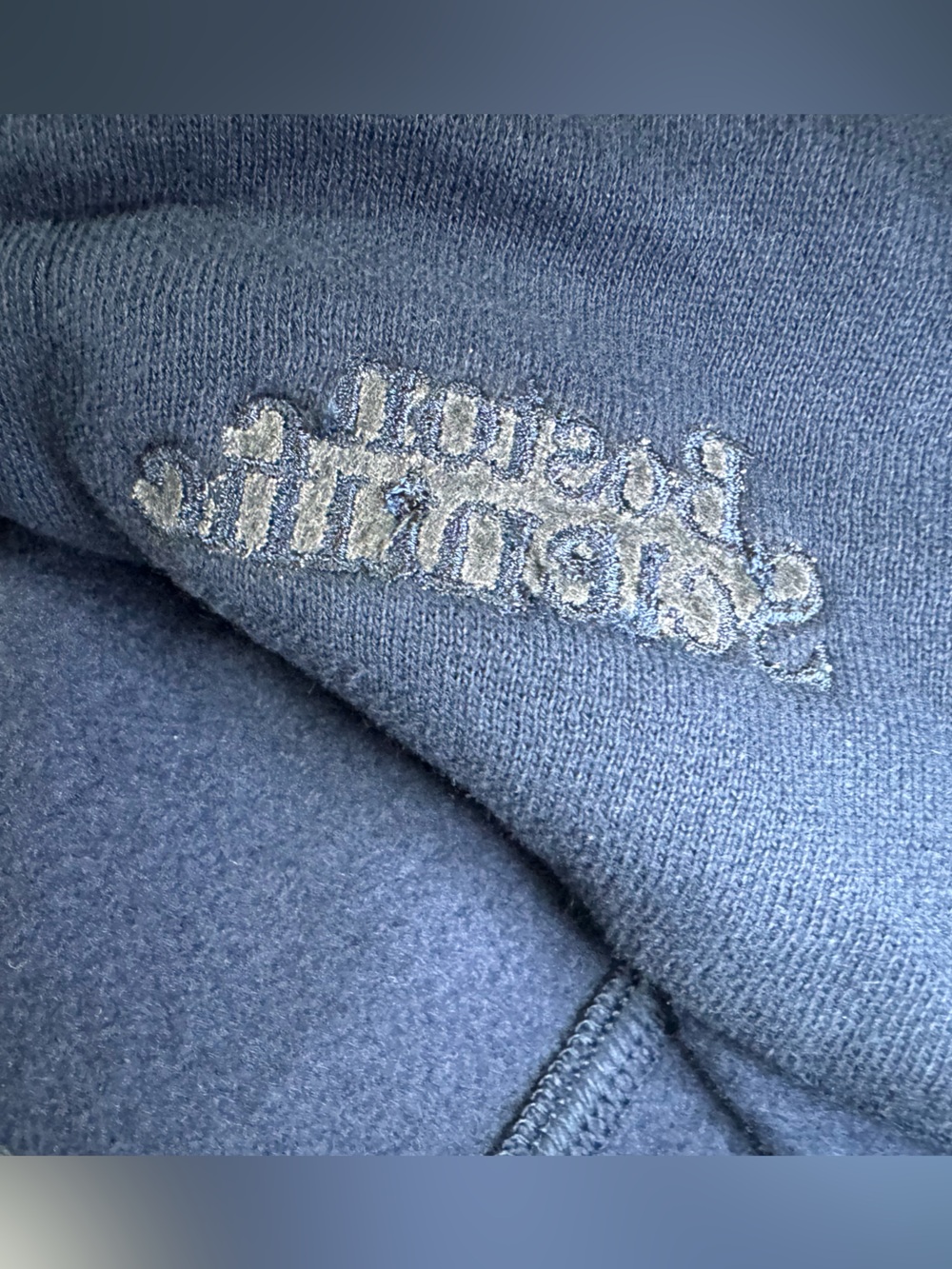Lululemon Scuba Oversized Funnel-Neck Half Zip *Long True Navy Size XL/XXL - Picture 7 of 9